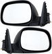 2000-2006 Toyota Tundra Regular/Access Cab Side View Door Mirror , Non-Powered , Non-Heated , Textured - Driver and Passenger Side