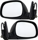 2003-2004 Toyota Tundra Regular/Access Cab Limited Side View Door Mirror , Power Glass , Heated , Paintable - Driver and Passenger Side