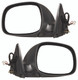2003-2004 Toyota Tundra Regular/Access Cab SR5 Side View Door Mirror , Power Glass , Heated , Chrome - Driver and Passenger Side