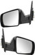 2014-2018 Toyota Tundra Side View Door Mirror , Power Glass , Heated , Chrome - Driver and Passenger Side