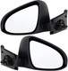 2012-2014 Toyota Yaris Hatchback Side View Door Mirror , Non-Powered , Non-Heated , Textured - Driver and Passenger Side