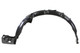 2012 Honda Civic Front Fender Liner - Driver Left Side