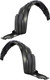 2006-2011 Honda Civic Sedan Front Fender Liner - Driver and Passenger Side