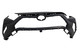 For 2019-2021 Toyota RAV4 Front Bumper Cover Primed, Without Park Sensor