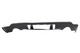 For 2011-2021 Jeep Grand Cherokee Rear Lower Bumper Cover Textured, With Tow Hook, Dual Exhaust