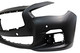 For 2014-2017 Infiniti Q50 Front Bumper Cover Primed With Parking Aid Sensor Hole