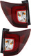 For 2022-2025 Honda Passport Black Edition,Trailsport Pilot Taillight Driver and Passenger Side