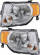 For 2008-2012 Ford Escape Headlight Driver and Passenger Side