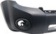 For 2008-2012 Ford Escape Hybrid, Limited, XLT Front Bumper Cover Primed