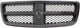 For 2009-2010 Dodge Ram 1500 2011-2012 Ram 1500 Grille Assembly Black