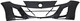 For 2010-2011 Mazda 3 Front Bumper Cover Primed