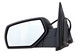 For 2014-2018 Chevrolet Silverado GMC Sierra 1500 2019 1500 Ld 2015-2019 2500 3500 Hd Power Heated Textured Black Side Door Mirror Driver Left