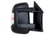 For 2014-2021 RAM Promaster 1500 2500 3500 Manual Signal Textured Black, Temp Sensor Side Door Mirror Passenger Right
