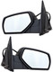 For 2014-2018 Chevrolet Silverado GMC Sierra 1500 2019 1500 Ld 2015-2019 2500 3500 Hd Power Heated Textured Black Side Door Mirror Pair