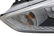 For 2015-2018 Ford Focus Headlights Driver Left and Passenger Right Side Chrome Trim