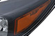 For 2015-2018 Ford Focus Headlights Driver Left and Passenger Right Side Black Trim