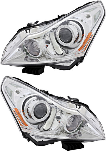 2010-2013 Infiniti G37 Sedan Headlights Driver Left and Passenger Right ...
