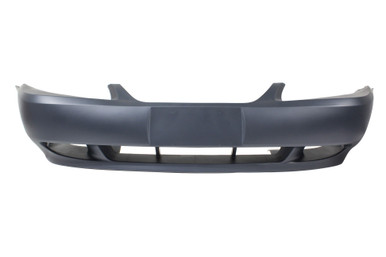 Primed Front Bumper Cover For 2000-2004 Ford Mustang GT - Direct Fit, 1-Year Warranty
