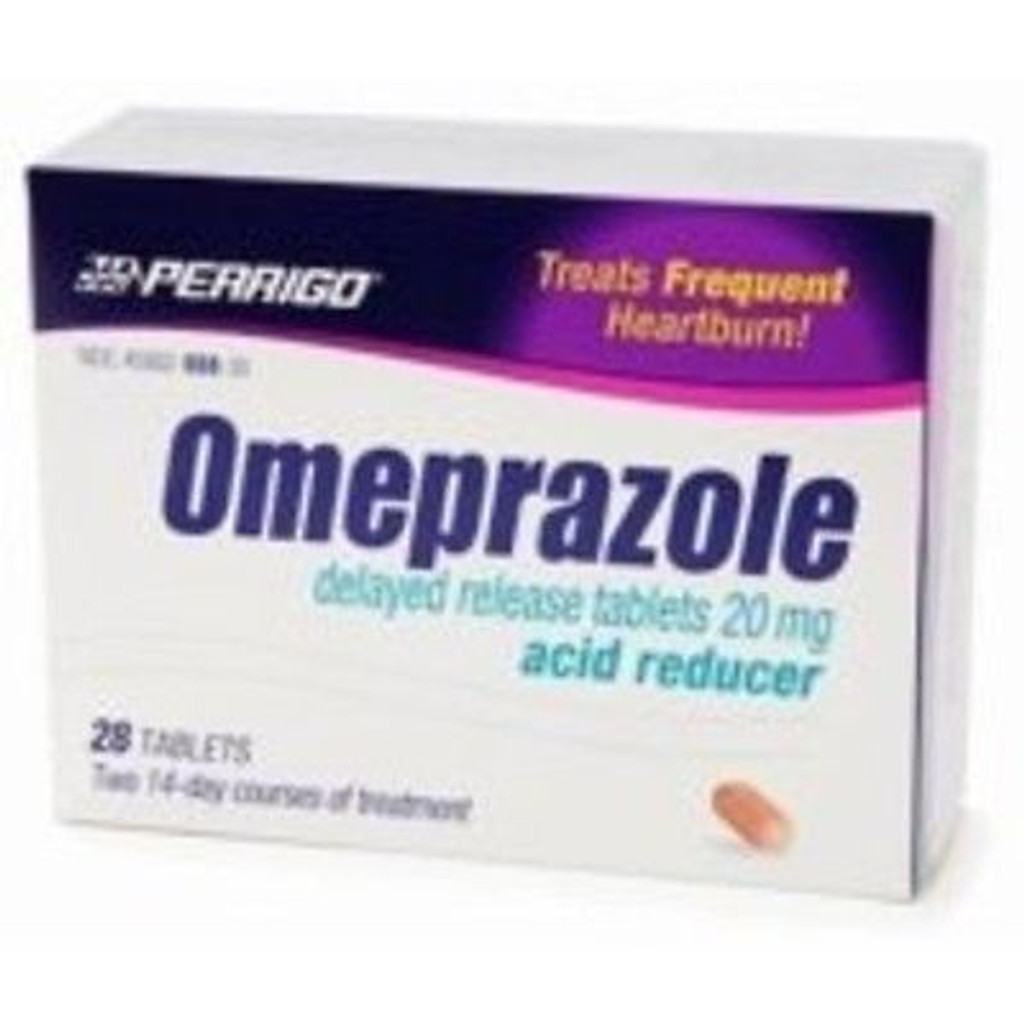 Perrigo omepratsoli 20mg dr tabletti 42ct