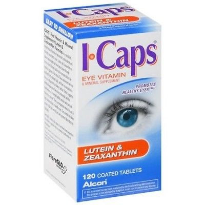 ICAPS Eye Vitamin & Mineral Supplement Tablet 120ct