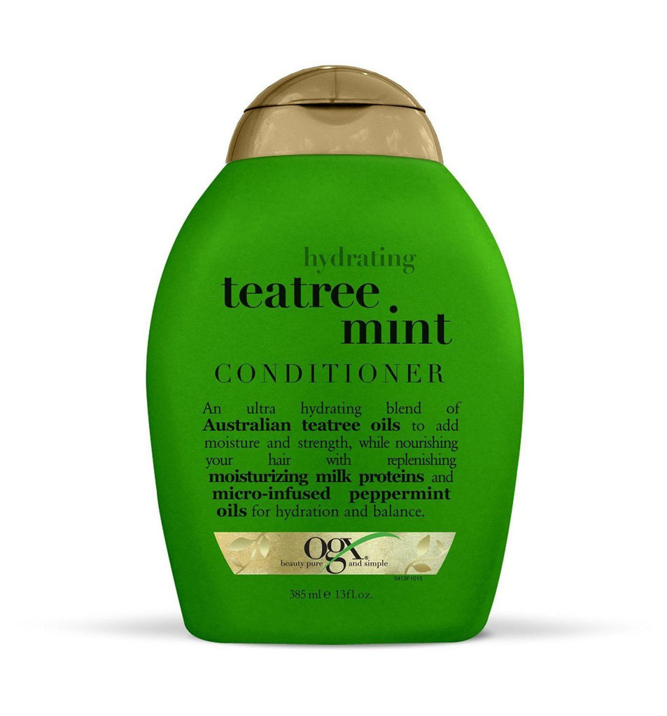 Revitalisant Ogx, menthe hydratante à l'arbre à thé, 13 oz