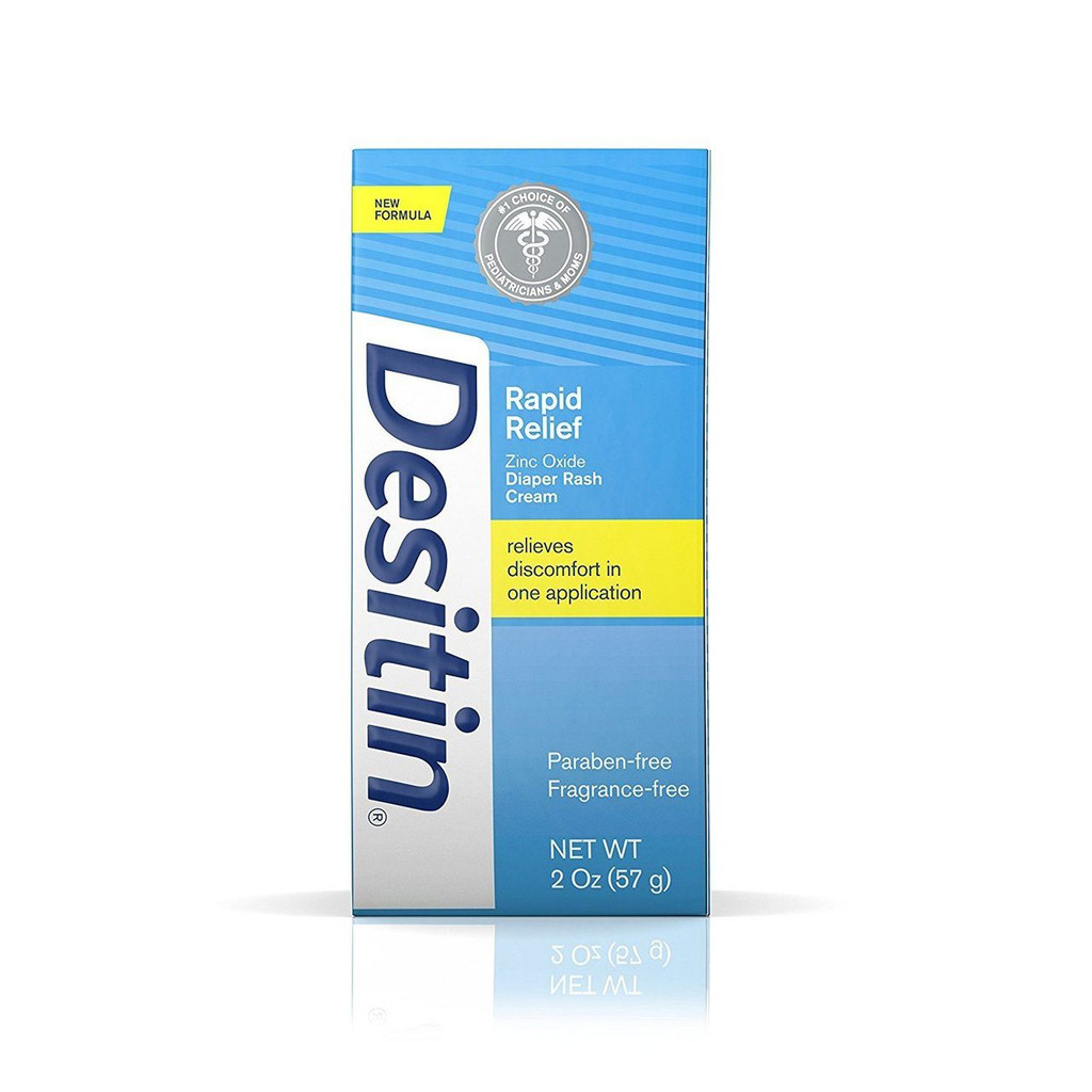 Desitin bleudslæt creme hurtig lindring, 2 ounce