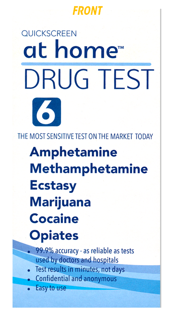 PharmaTech 6 Panel at home DRUG TEST