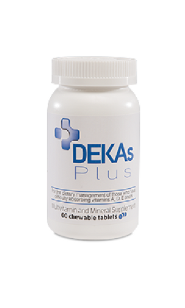 DEKAs Plus Chewable Tablets-Multivitamin & Mineral Supplement 60 Ct