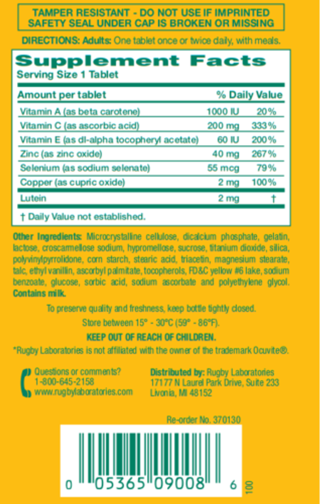 Rugby IVite Protect Vitamins & Mineral Supplement