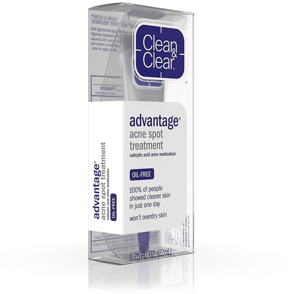 Clean & Clear Advantage Acne Spot Treatment Acne Medication 0.75 Oz