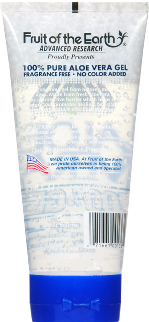 Fruit_of_the_earth_Aloe_Vera_100%_Gel _6_oz_2