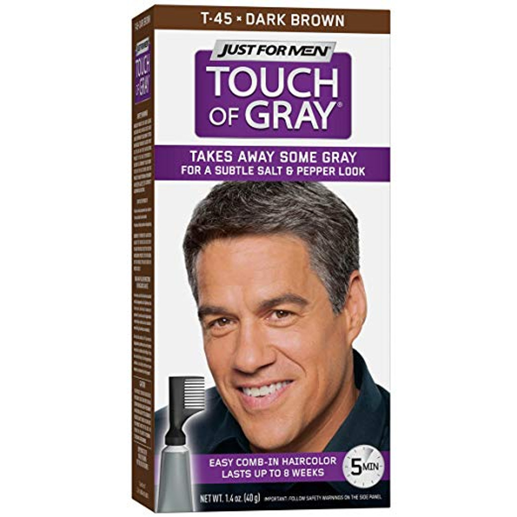 Just For Men Touch Of Gray Comb In Men S Hair Color Dark Brown