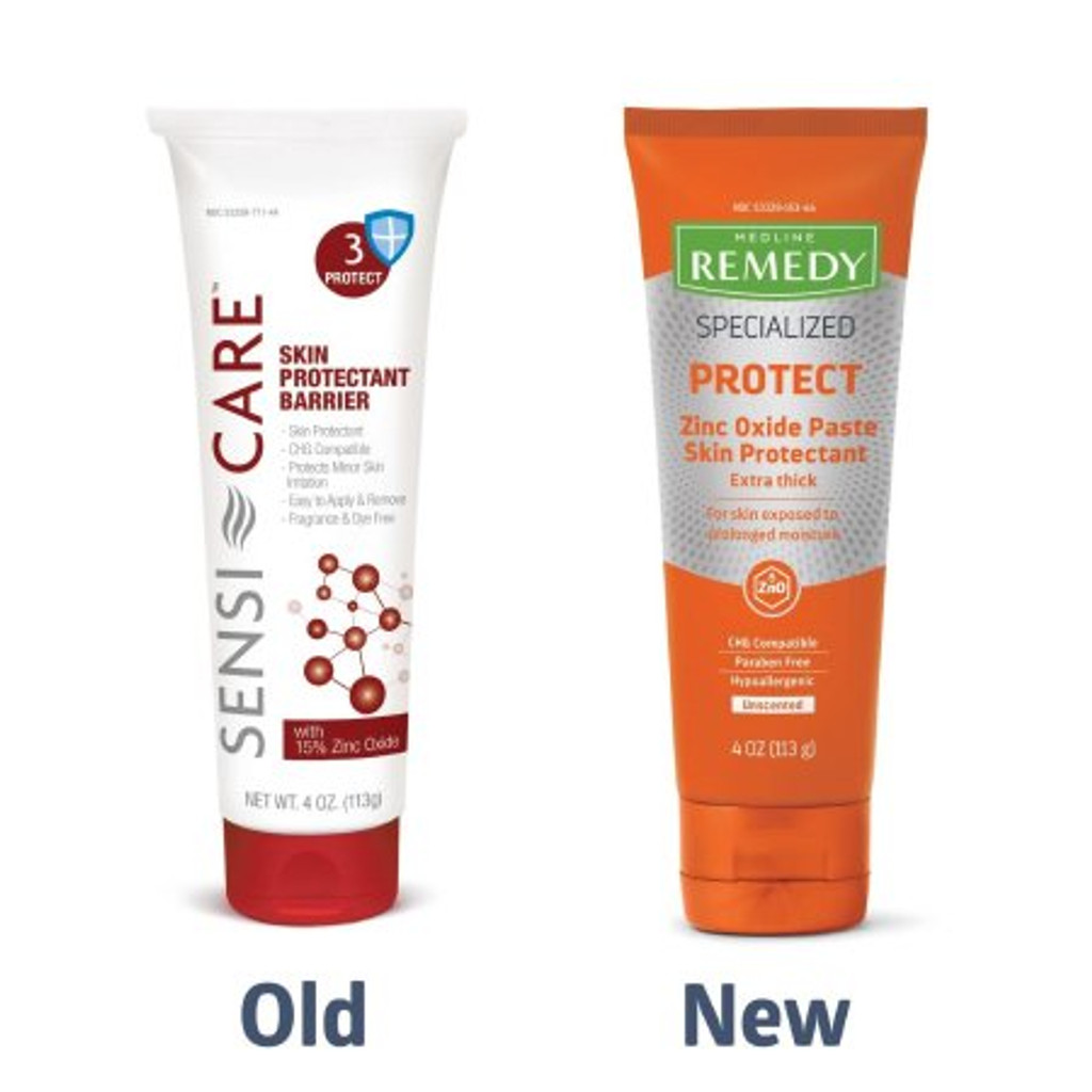 MCK Sensi-Care Protective Barrier Skin Protectant med Aloe uparfumeret creme 4 Oz