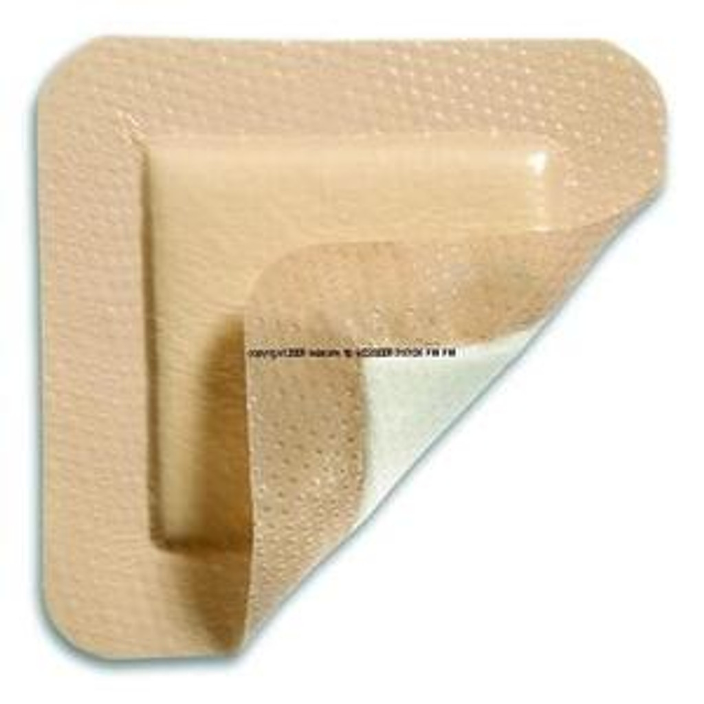 Pansement en mousse absorbant auto-adhérent Mepilex Border INV - Format 3 x 3" - Boîte de 5