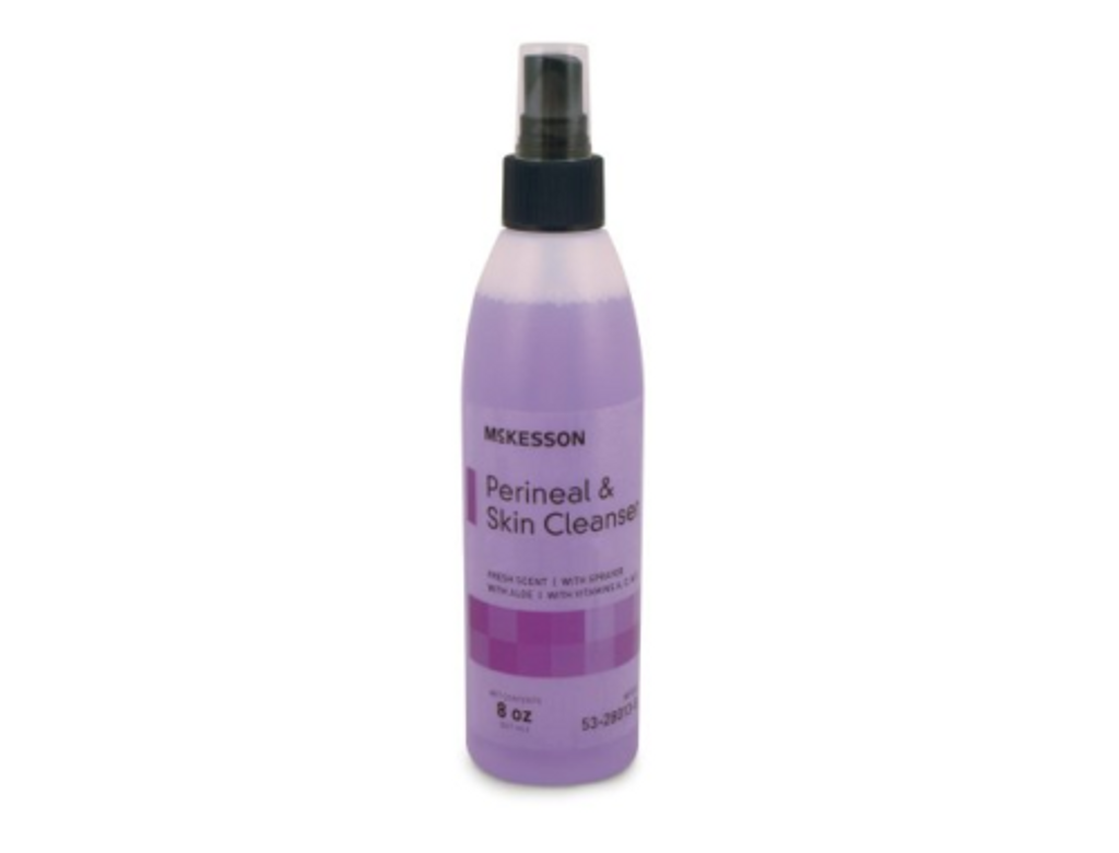MCK McKesson Perineal & Skin Cleanser Rinse-Free Fresh Scent Liquid 8 oz 1 each 