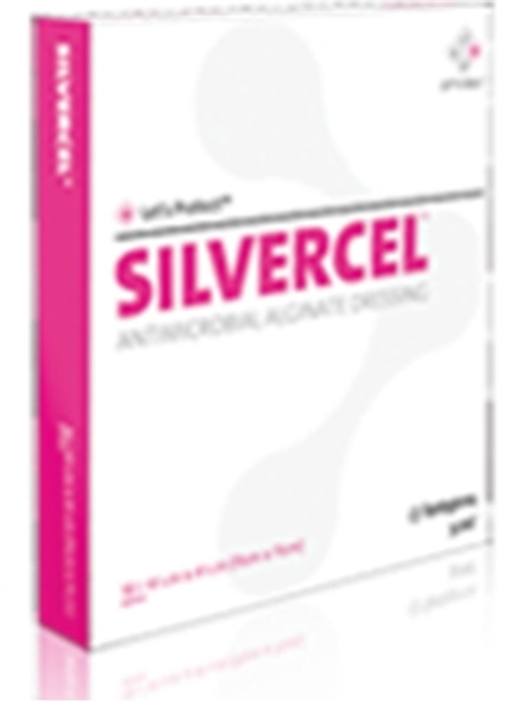 Alginate Dressing Silvercel™ Silver Alginate 4-1/4 X 4-1/4 Inch