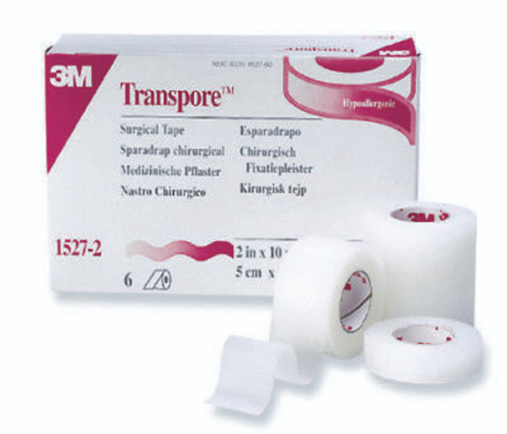 McK_3M_Transpore_Medical_Tape_Water_Resistant_Plastic_2_Inch_10_Yard_Box_of_61