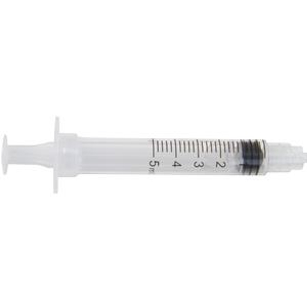 Sol-Care Luer Lock Safety Syringe 5 mL