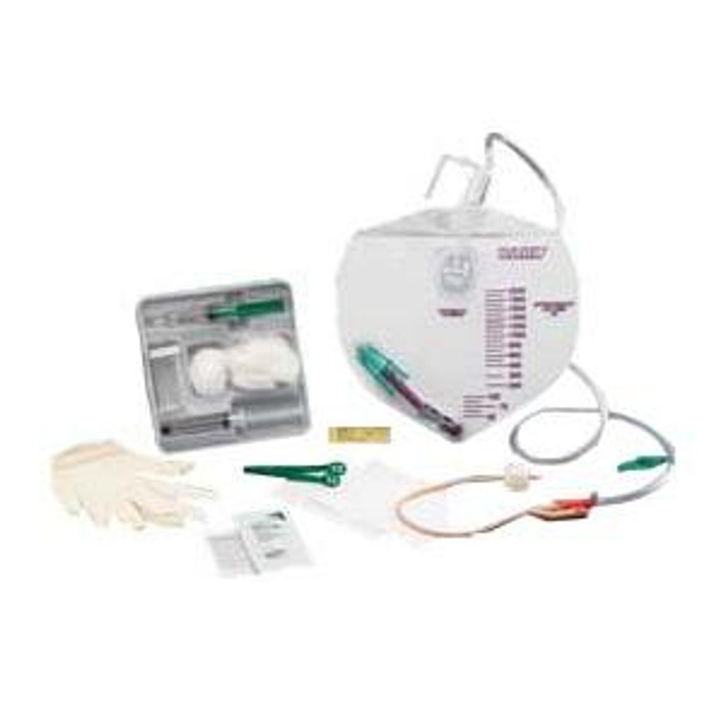 Bard Advance Complete Care® Bardex® ic Sac de drainage pour contrôle des infections Plateau Foley 16fr, capacité de ballon 5cc