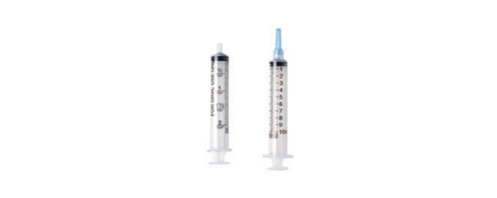 Oral Dispenser Syringe 5 mL Blister Pack Luer Slip Tip Without Safety
