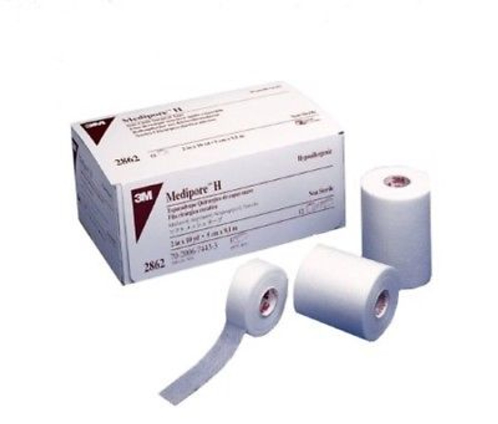 McK_3M_Medipore_H_Medical_Tape_Water_Resistant_Cloth_2_Inch_10_Yard_Box_of_121
