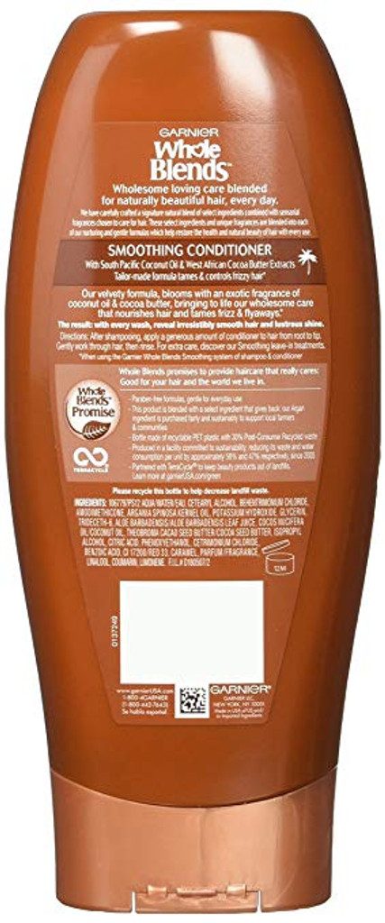 Garnier Whole Blends Conditioner with Coconut Oil & Cocoa Butter Extracts, 12.5 fl. oz.
