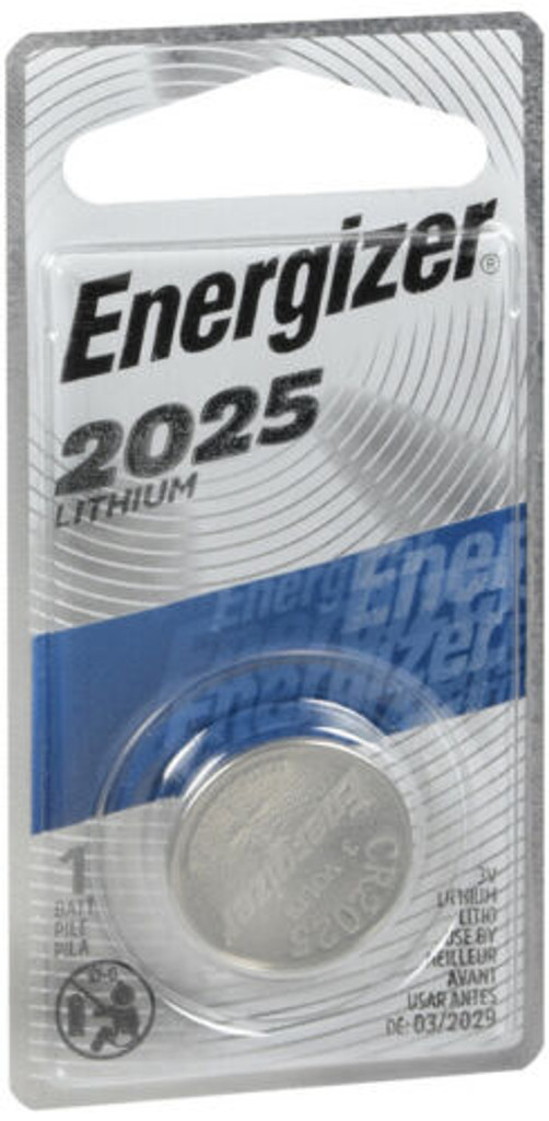 Energizer 2025 Piles 3V Lithium ECR2025BP utilisation dans les montres et calculatrices 