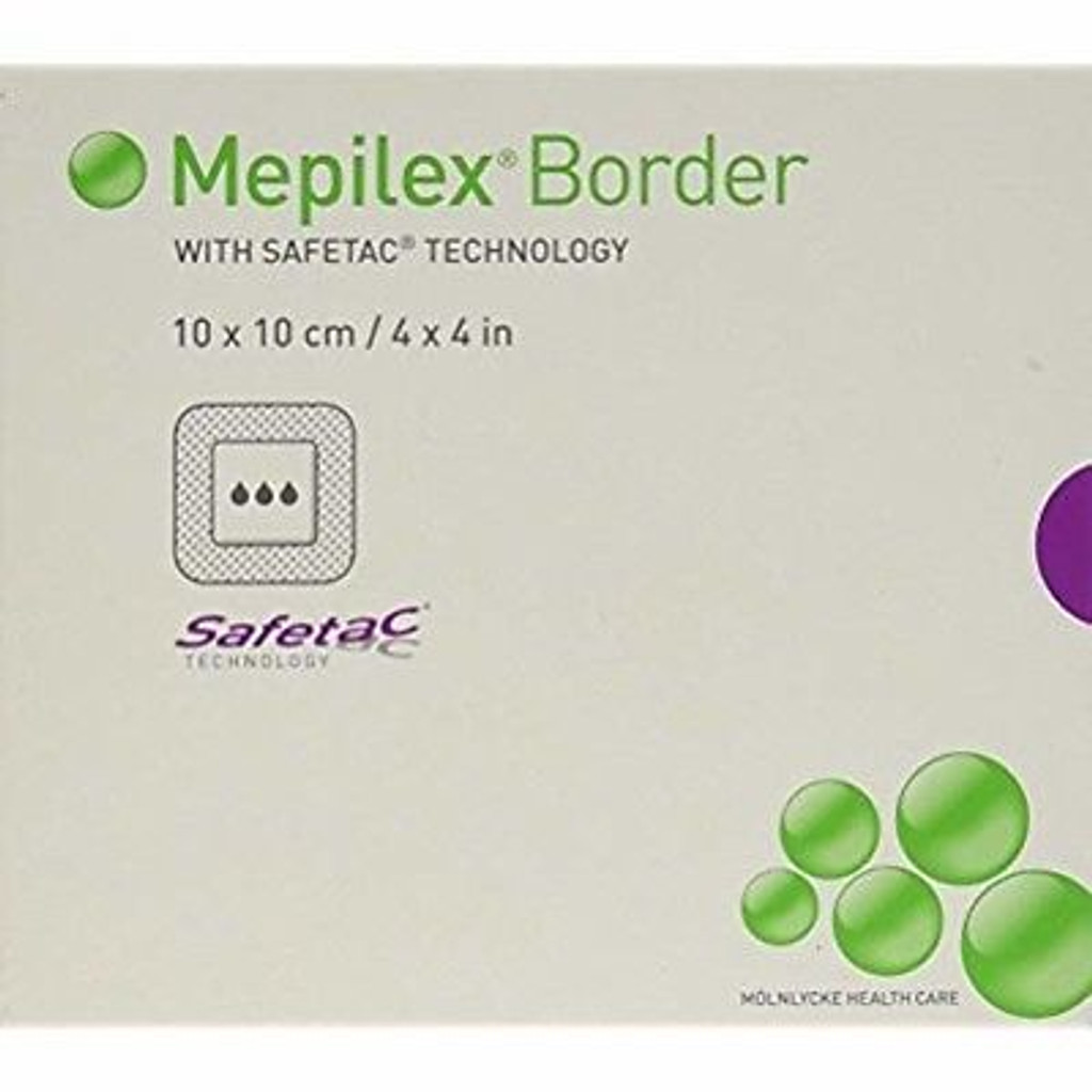  Mepilex_Border_Post_Op_AG_Foam_Dressing_with_Silver_4_6_Inch_Box_of_51