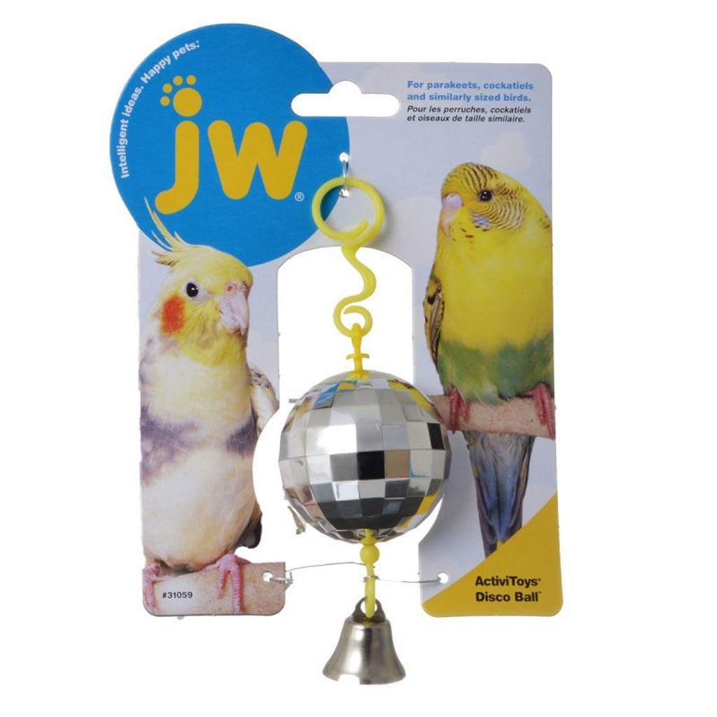 Jw insight דיסקו כדור צעצוע ציפור