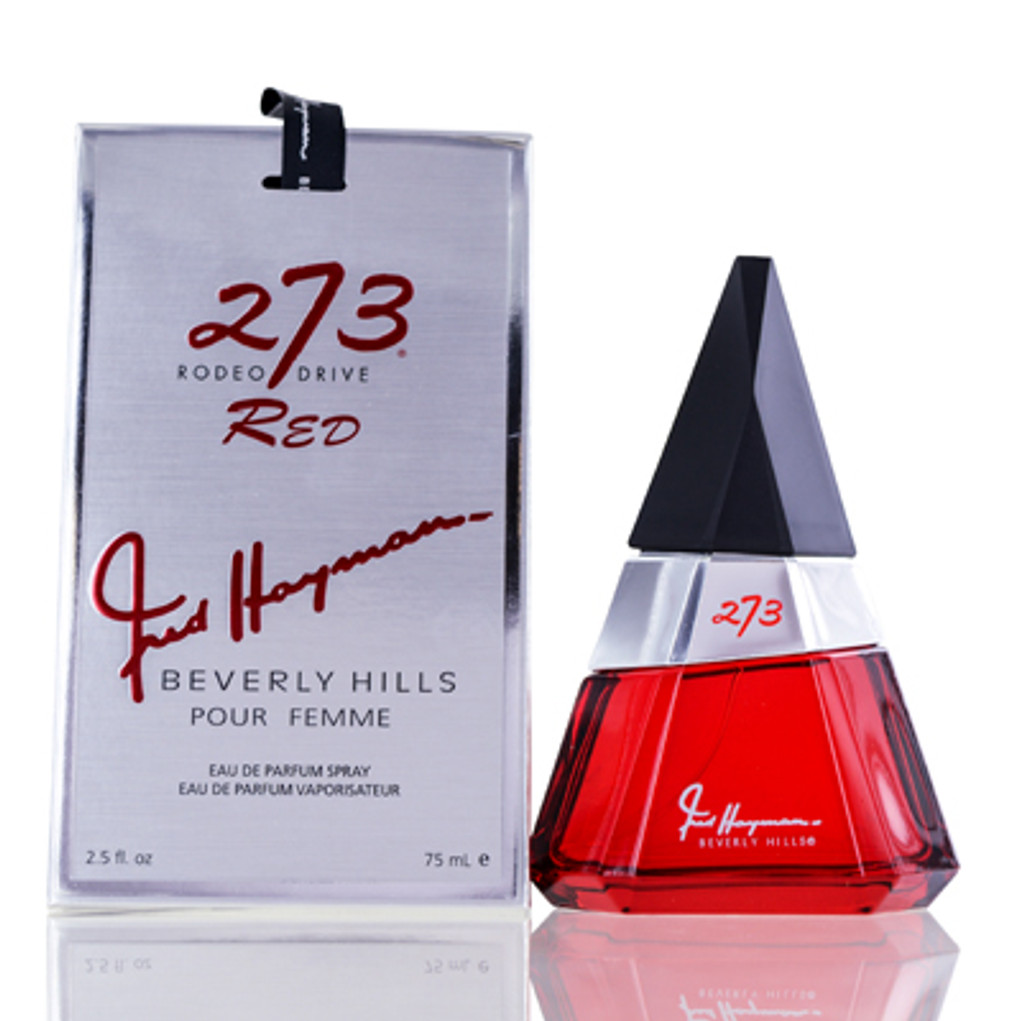 273 rouge/fred hayman eau de parfum vaporisateur 2,5 oz (w)