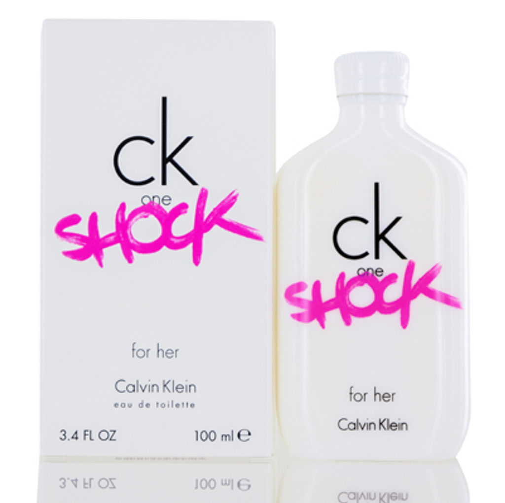  CK ONE SHOCK/CALVIN KLEIN EDT SPRAY 3.4 OZ (W) 