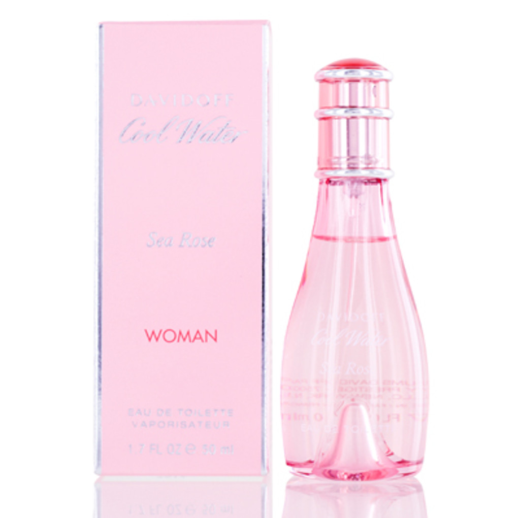  COOL WATER SEA ROSE/DAVIDOFF EDT SPRAY 1.7 OZ (50 ML) (W)