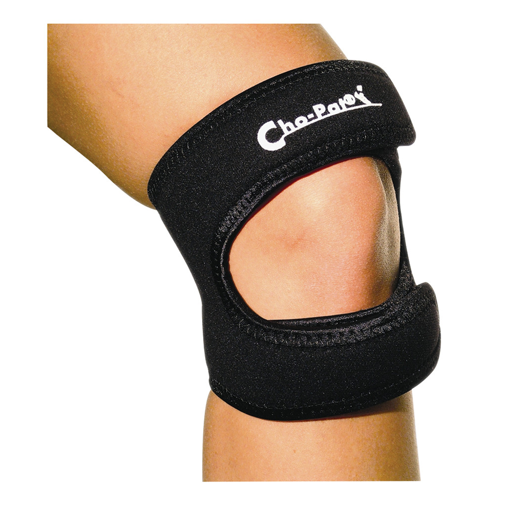 Chopat knieband met dubbele werking, medium, 14" - 16"
