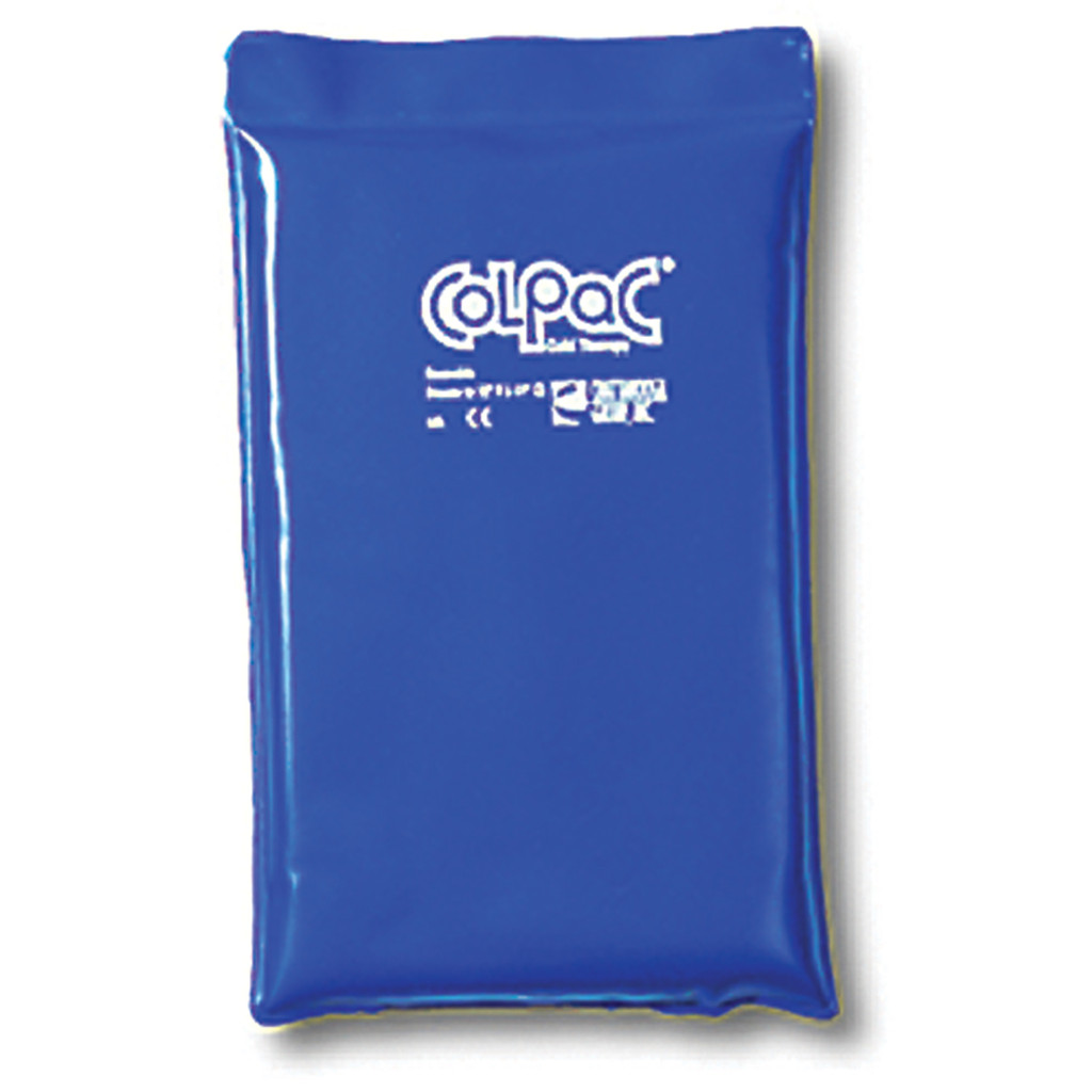 Blauw vinyl colpac coldpack, halve maat, 7,5 x 11"
